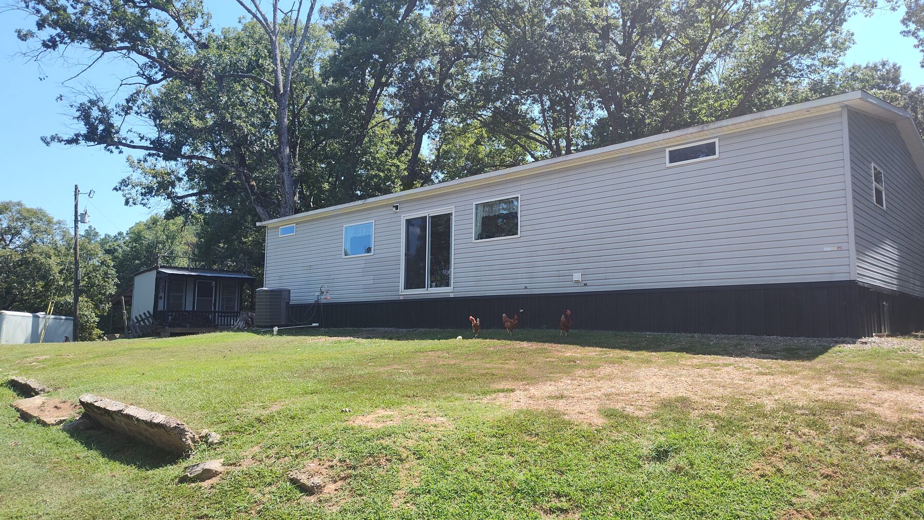 Back of the home